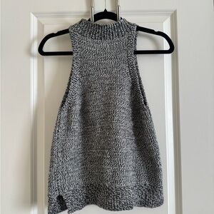 Madewell Gray Turtleneck Sweater